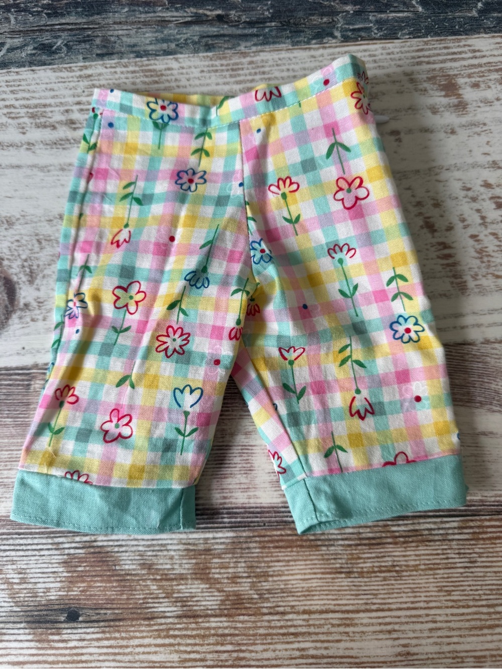 American Girl of Today Doll PICNIC TIME Outfit - Plaid PANTS for 18” Doll 2001